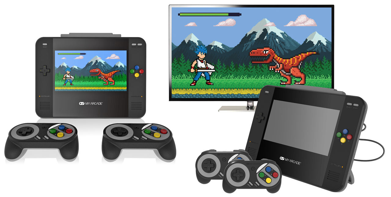 Lira retrospel med Super Retro Champ