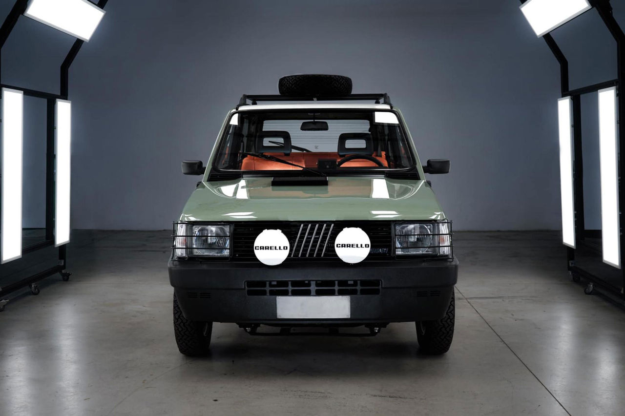 Klassisk Fiat Panda uppdaterad med eldrift