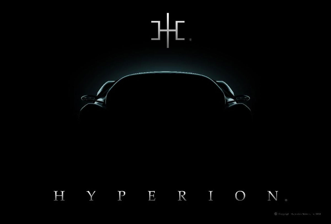 Hyperion Motors teasar vätgasdriven superbil