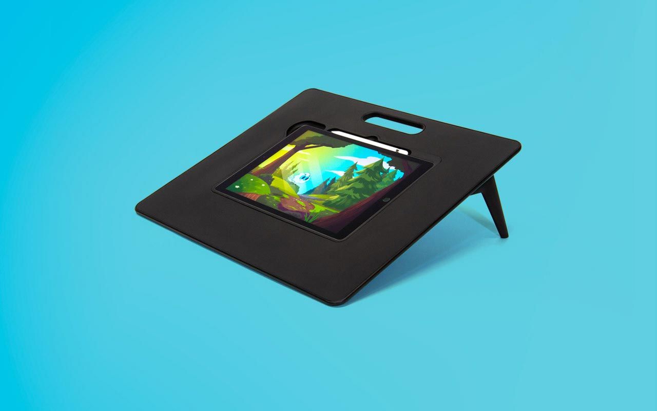 Hållare för iPad Pro gör det lättare att rita