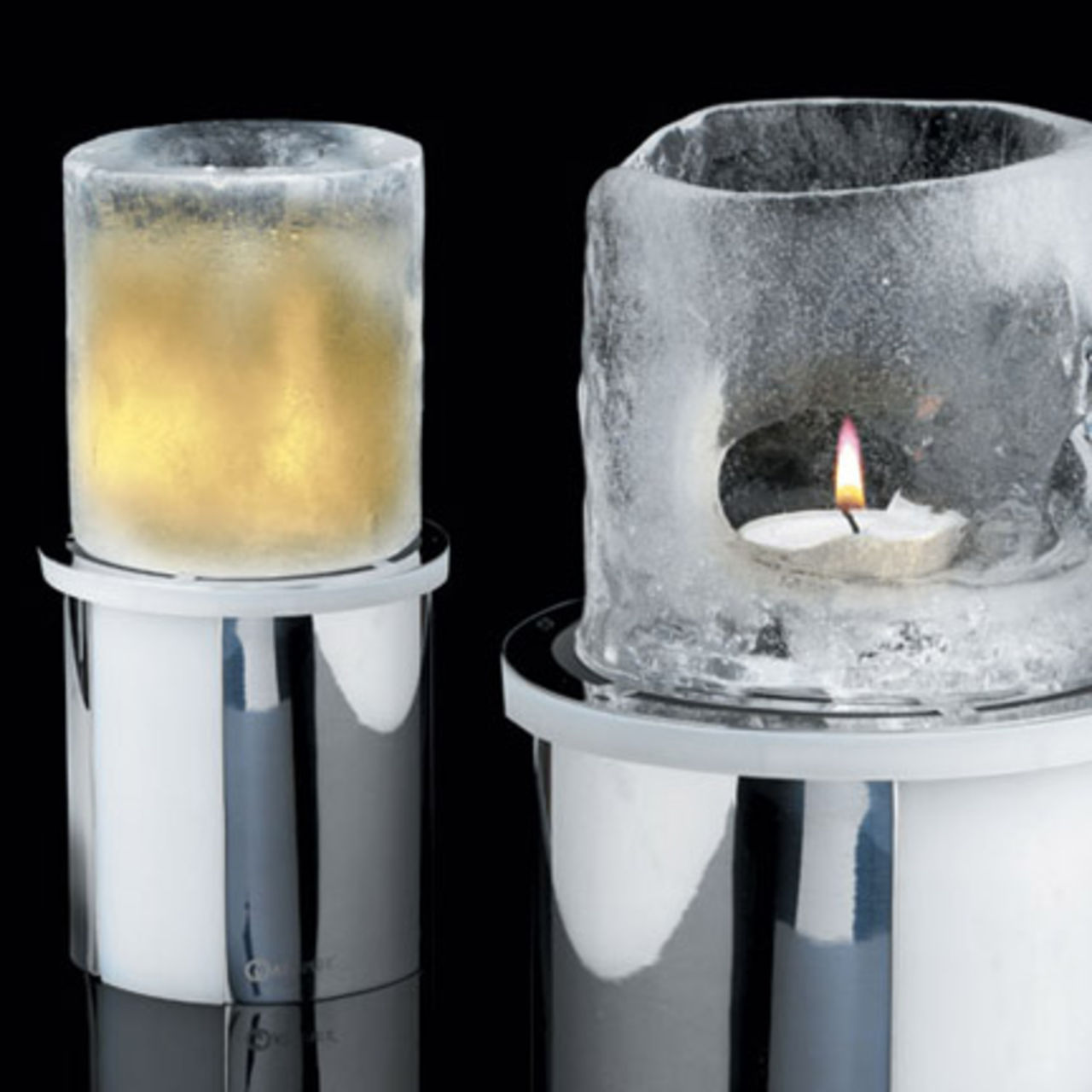 Iskall ljushållare