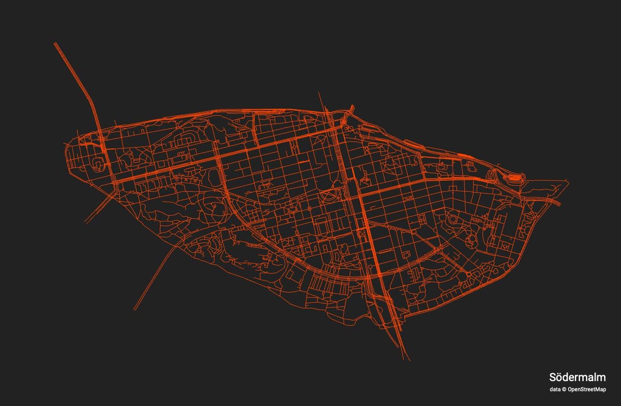 Fixa kartbild av din stad eller ditt område
