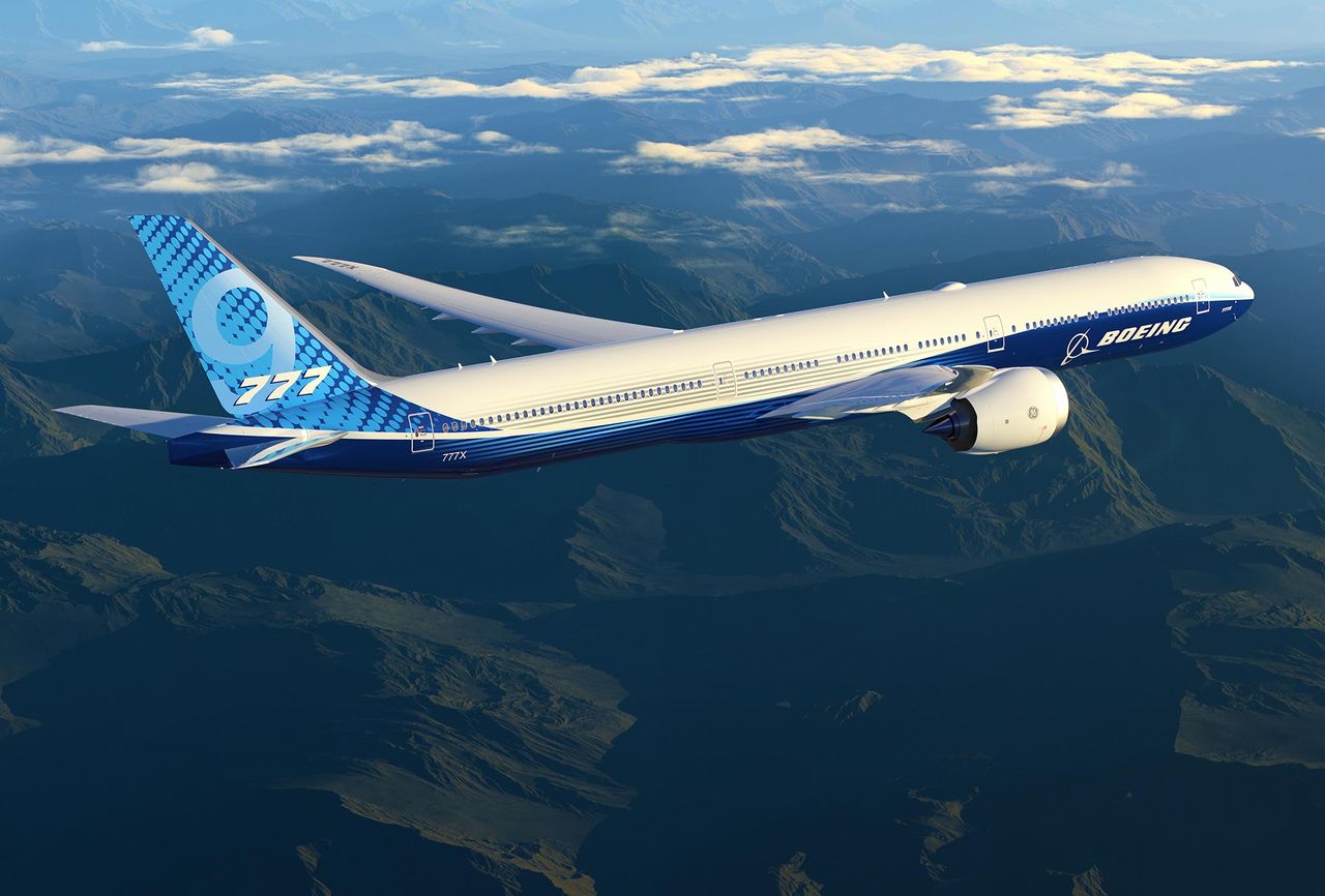 Boeing har testflugit 777X
