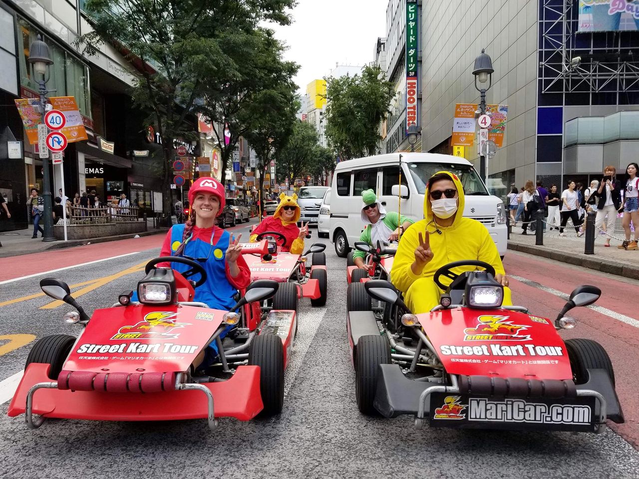 Nu är det kanske slut på roliga gokarts i Tokyo