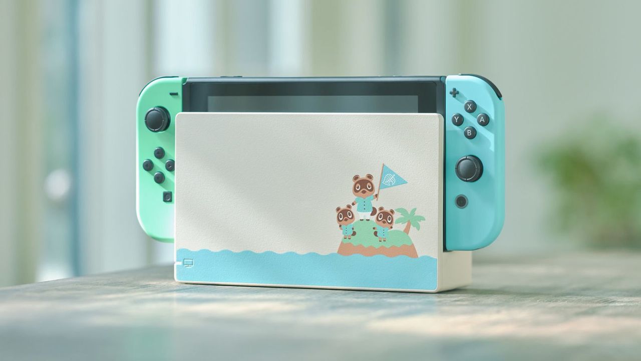 Nintendo visar upp Switch med Animal Crossing-tema
