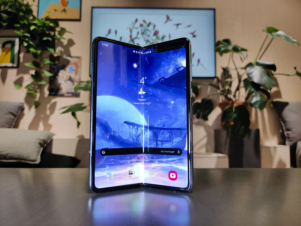 Samsungs resultat faller lite