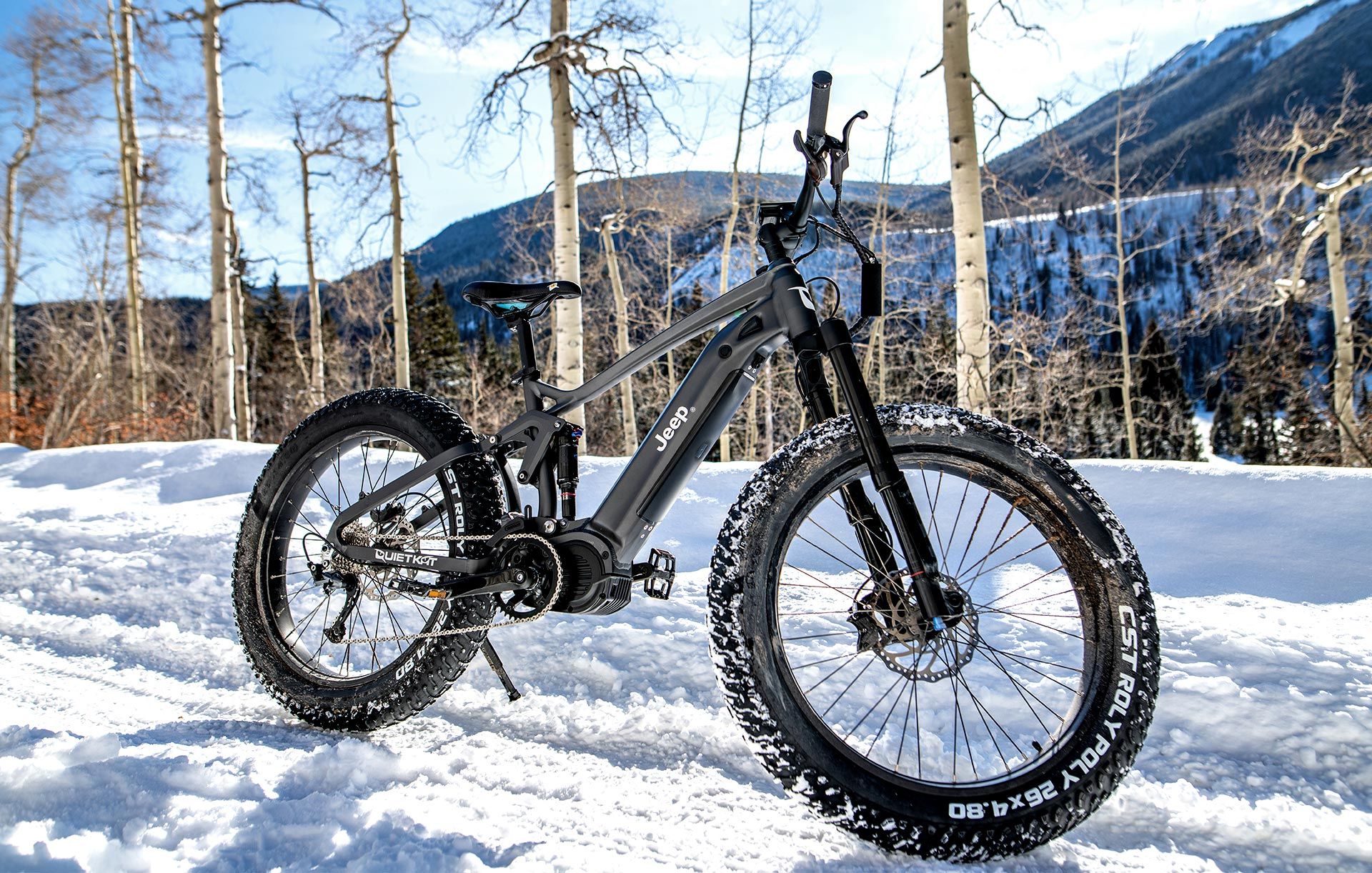 Jeep visar upp eldriven mountainbike