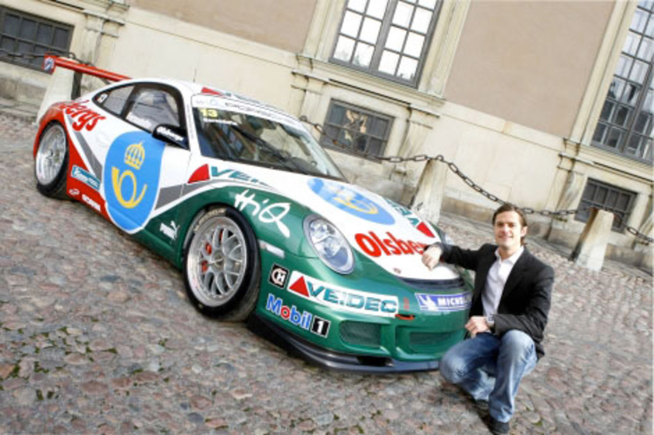 Prinsen kör Carrera Cup