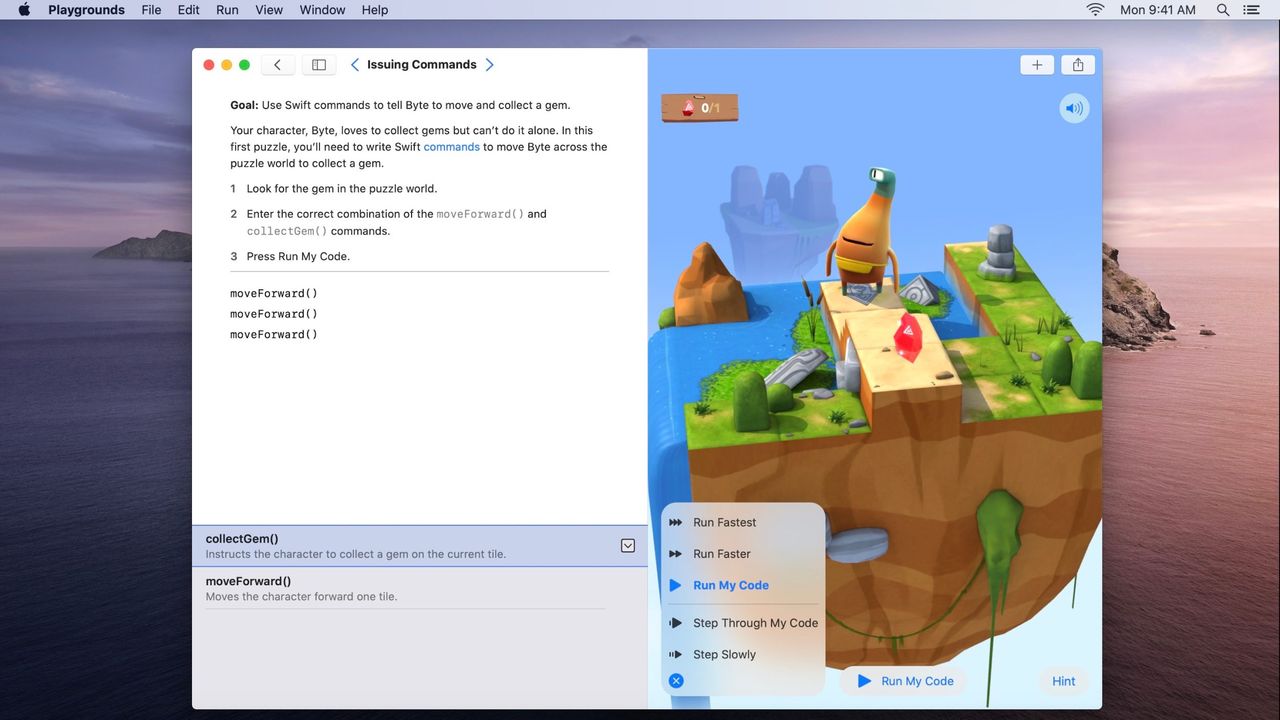 Lär dig koda med Swift Playgrounds