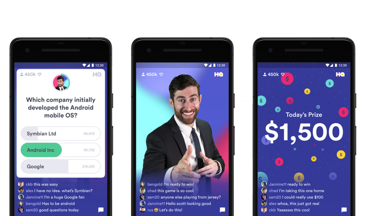HQ Trivia tackar för sig