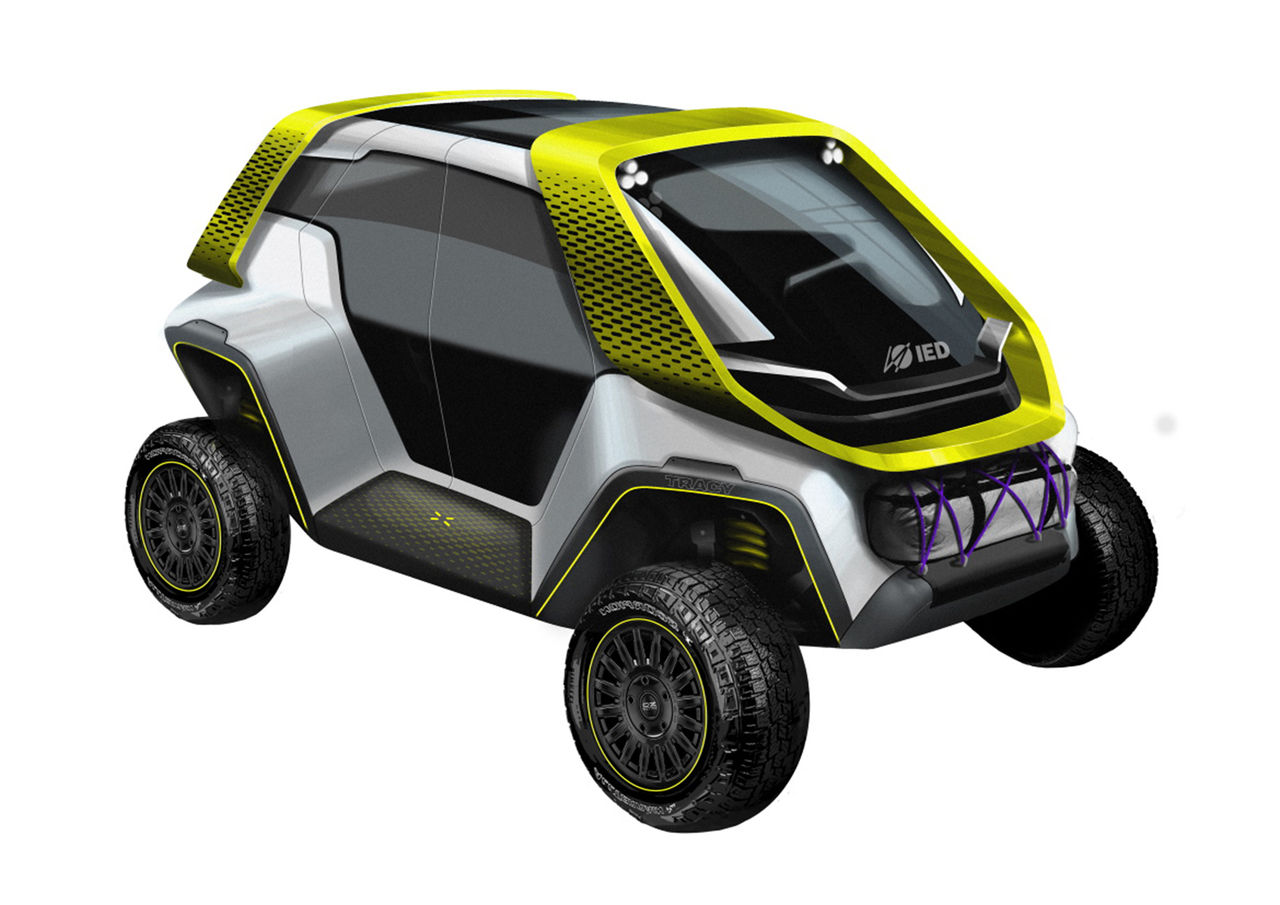 IED Tracy är en liten eldriven offroad-maskin