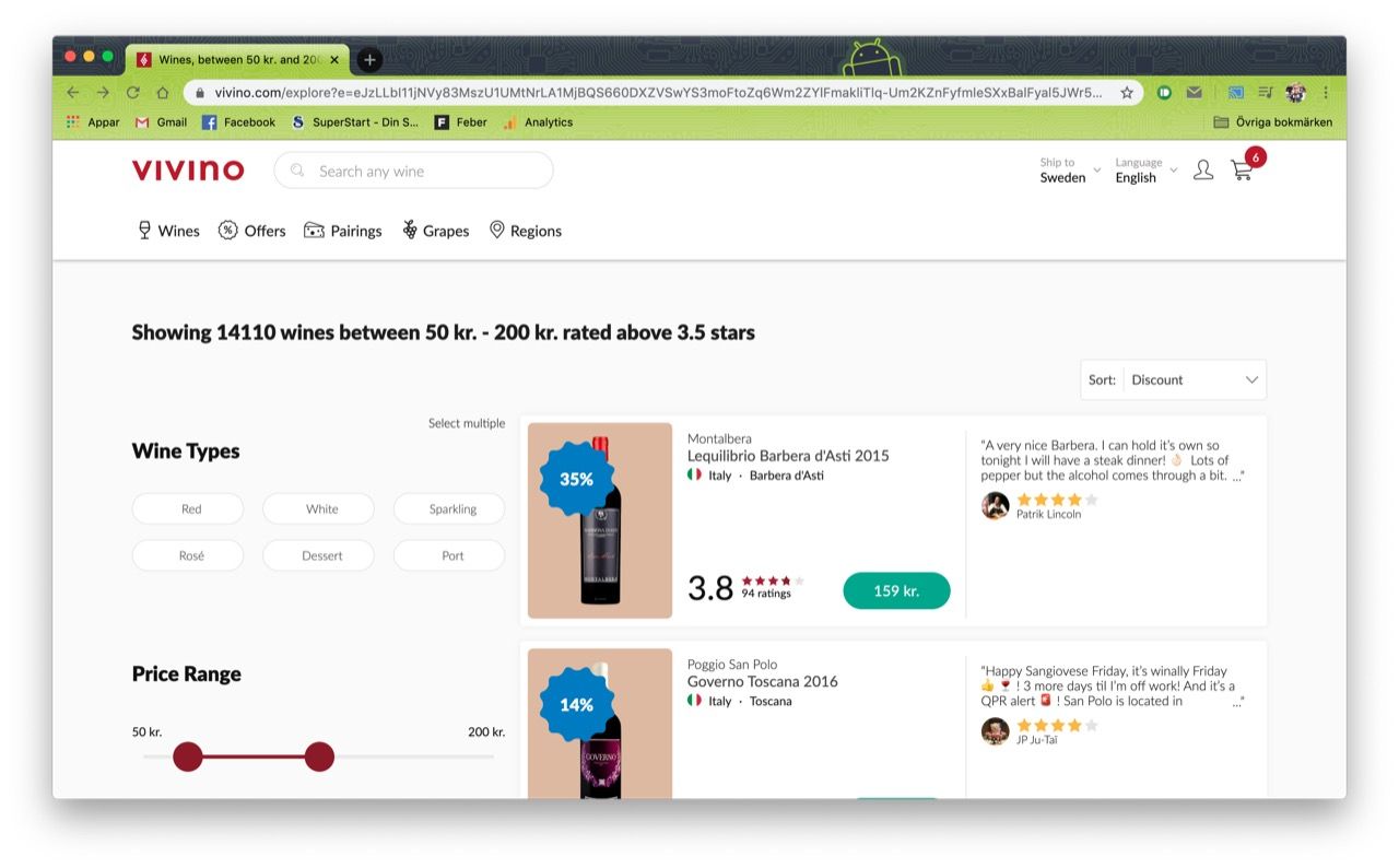 Systembolaget stämmer vintjänsten Vivino