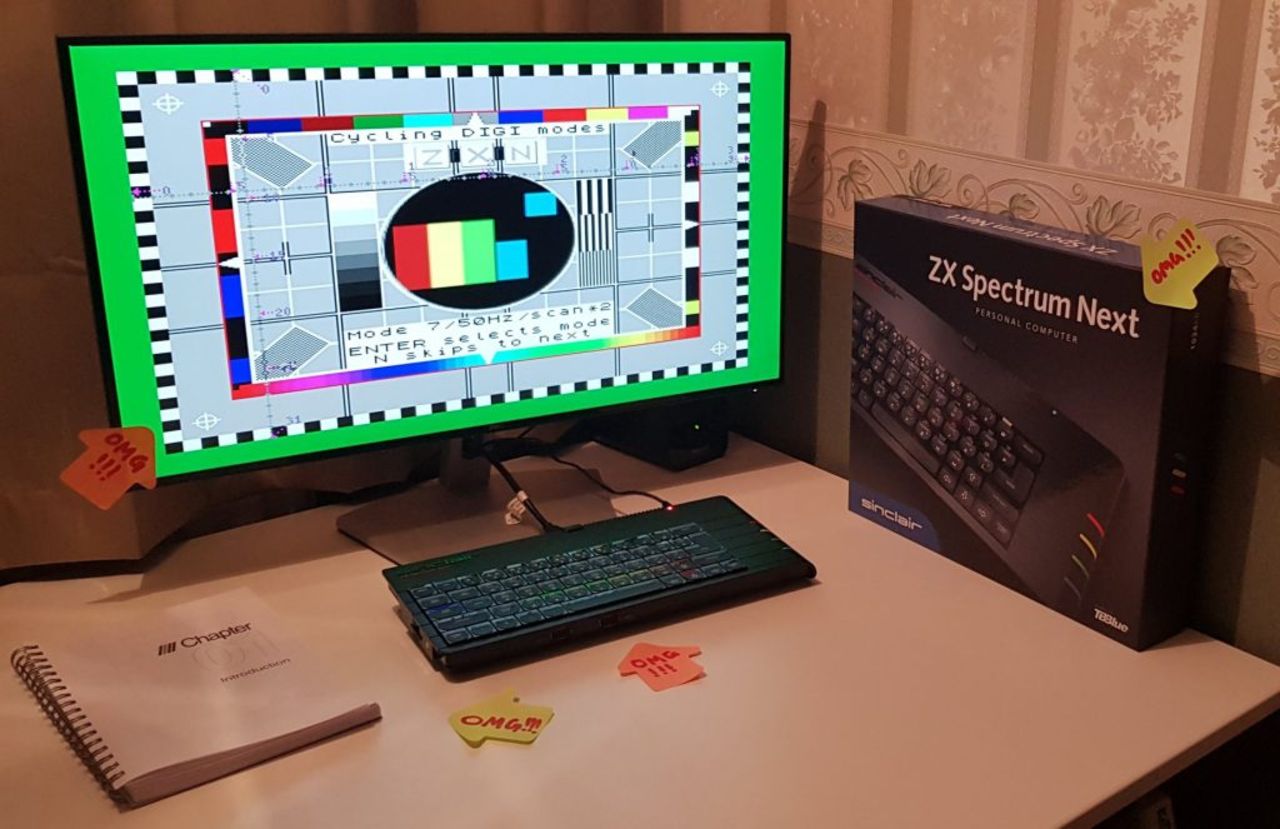 ZX Spectrum Next har börjat levereras