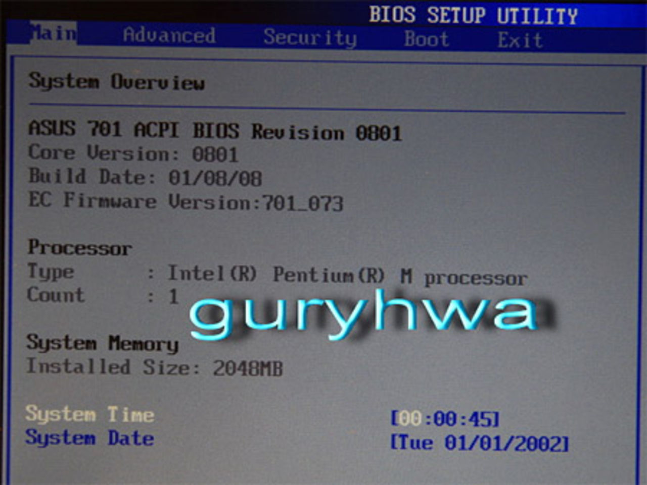 Asus Eee med 1,2GHz processor