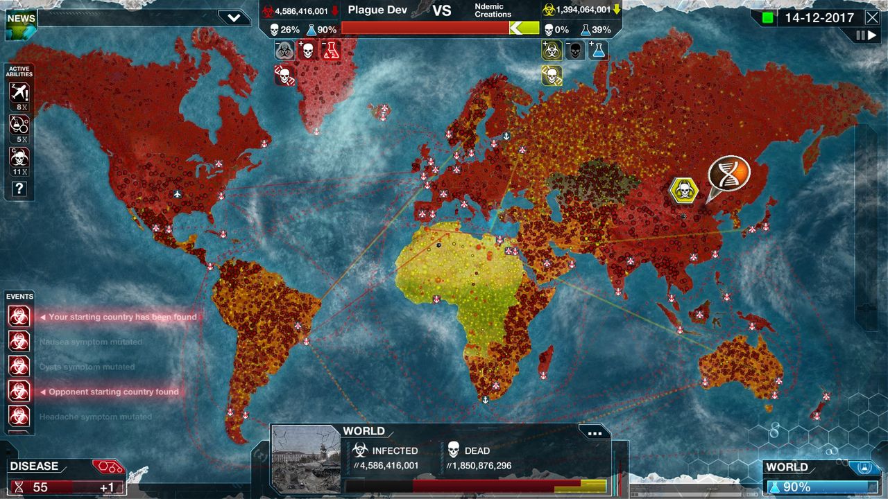 Spelet Plague Inc. stoppas i Kina