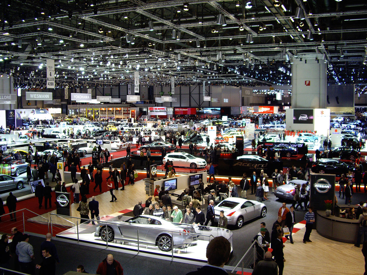 Bilmässan i Genève är inställd