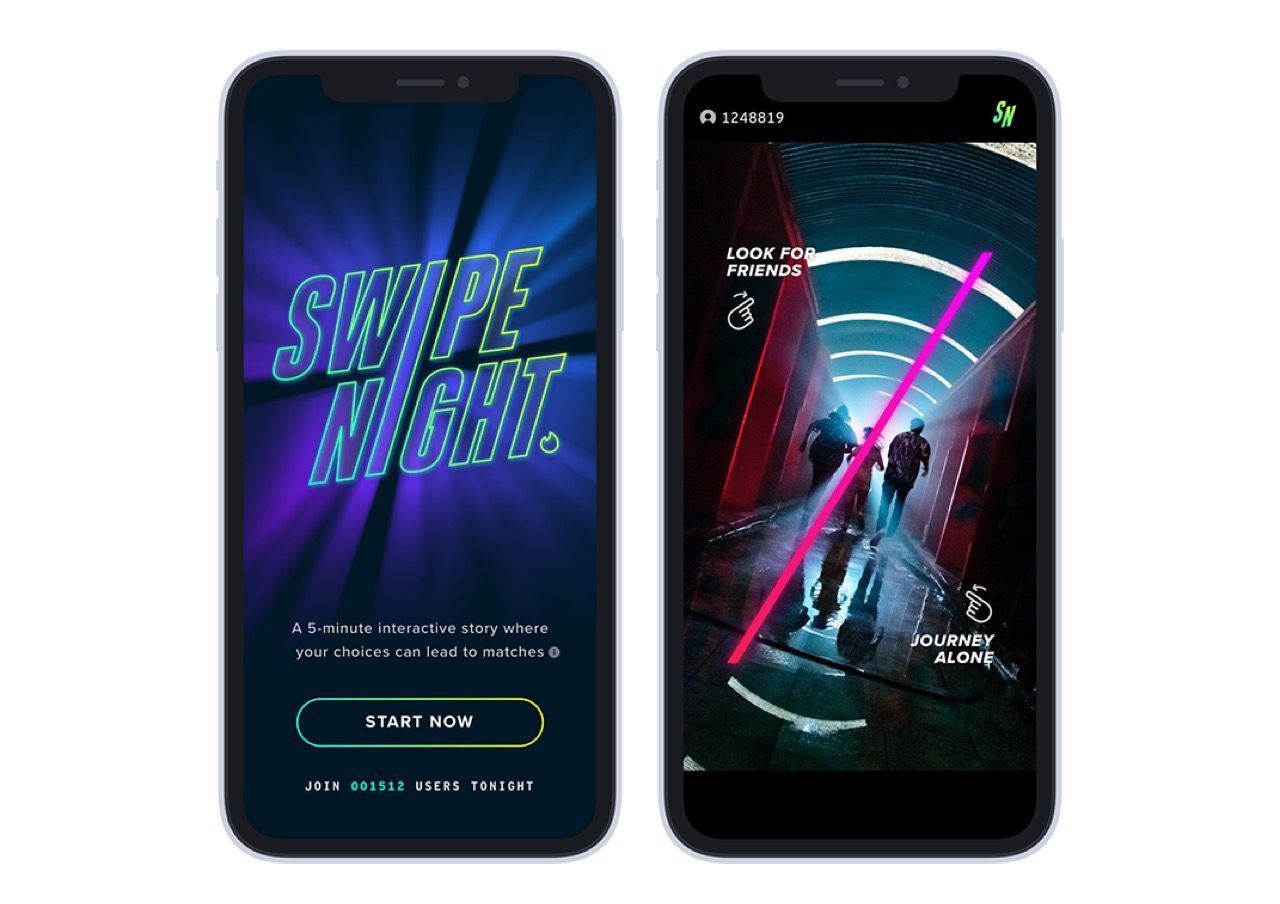 Det blir en andra säsong av Tinder Swipe Night