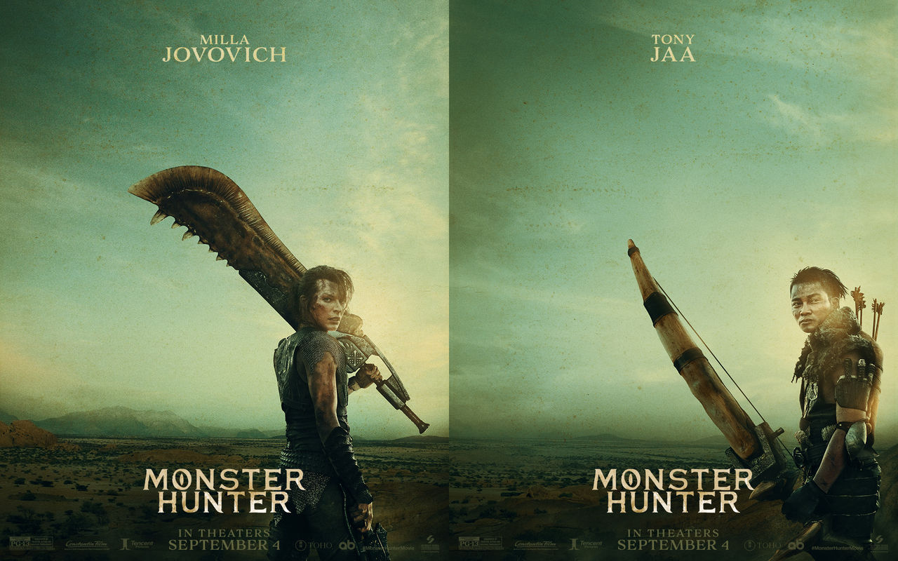 Första affischerna för Monster Hunter