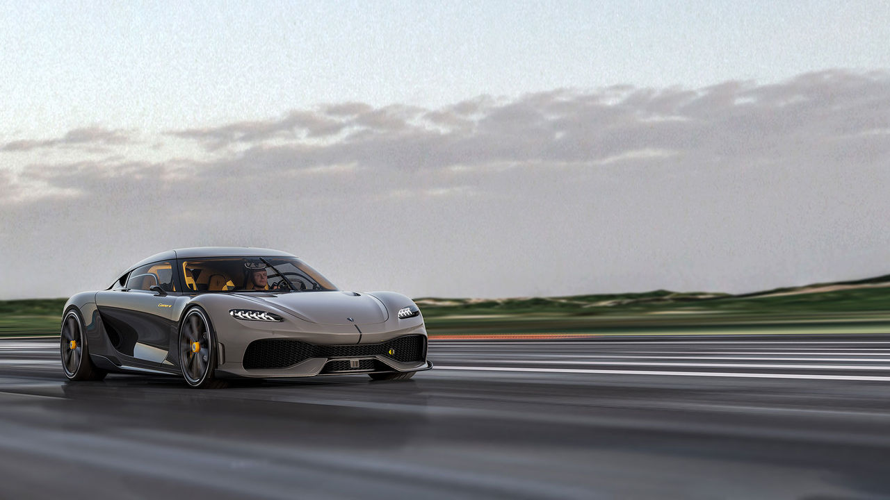 Koenigsegg dundrar ut den nya modellen Gemera