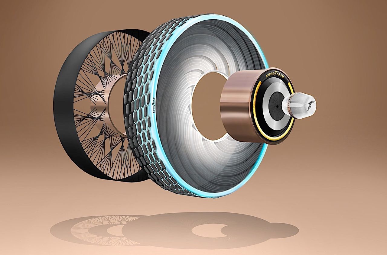 Goodyear visar upp det smarta däcket reCharge