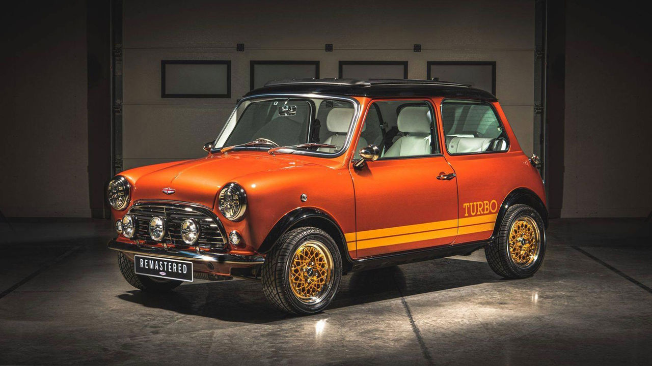 Klassisk Mini som vill vara en Bond-Lotus