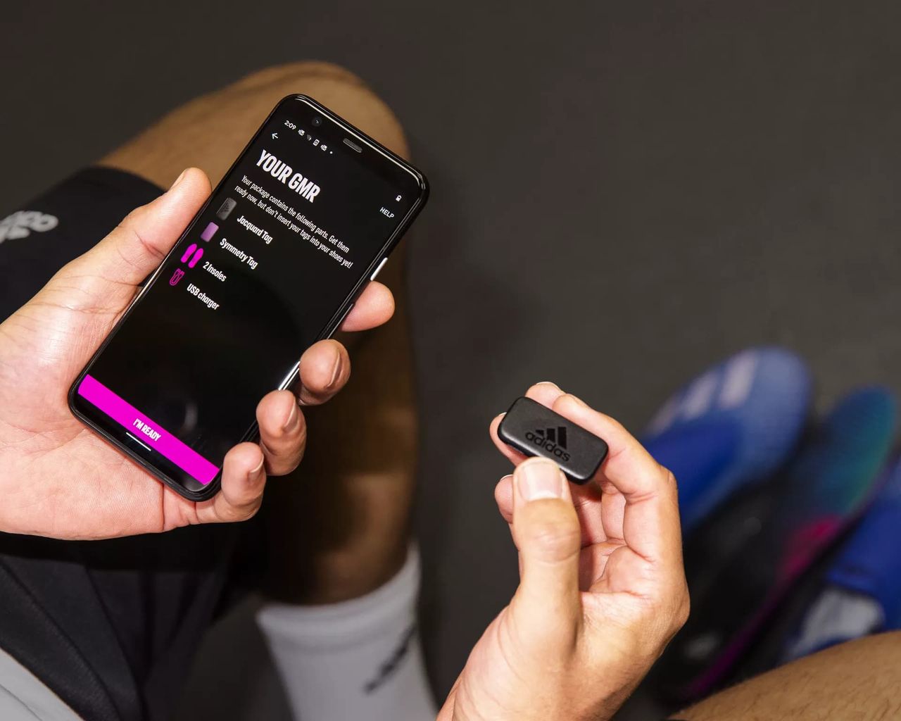 Adidas GMR håller koll på hur mycket du sparkar