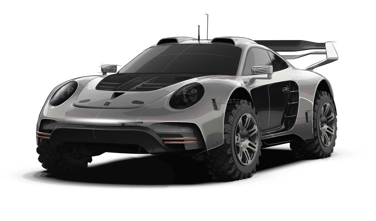 Gemballa visar ordentligt ruggad Porsche 911