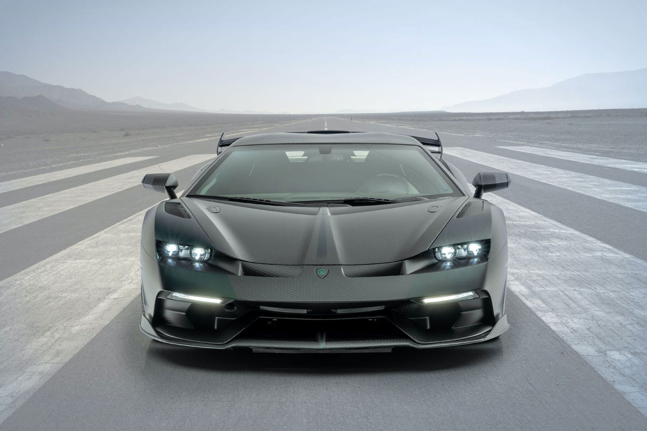 Mansory presenterar ombyggd Lamborghini Aventador SVJ