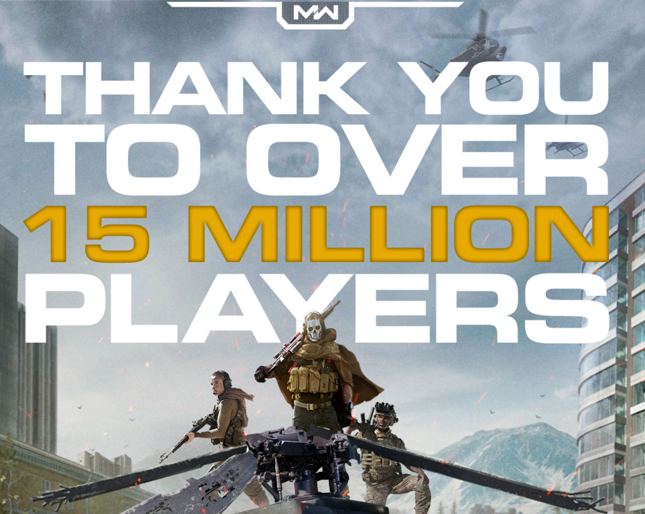 15 miljoner spelar Call of Duty: Warzone