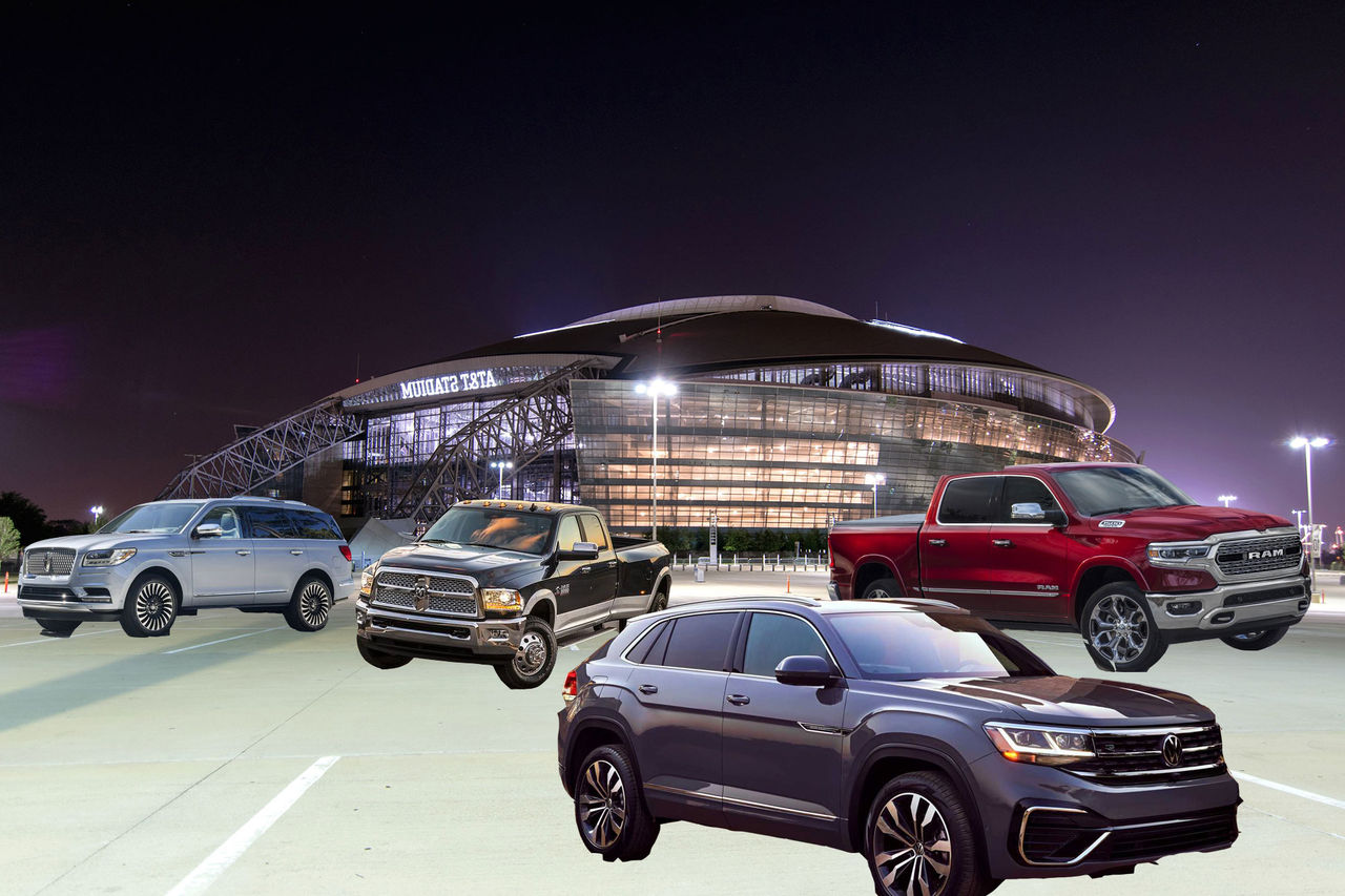 Pickuper och suvar börjar bli för stora för parkeringsplatser