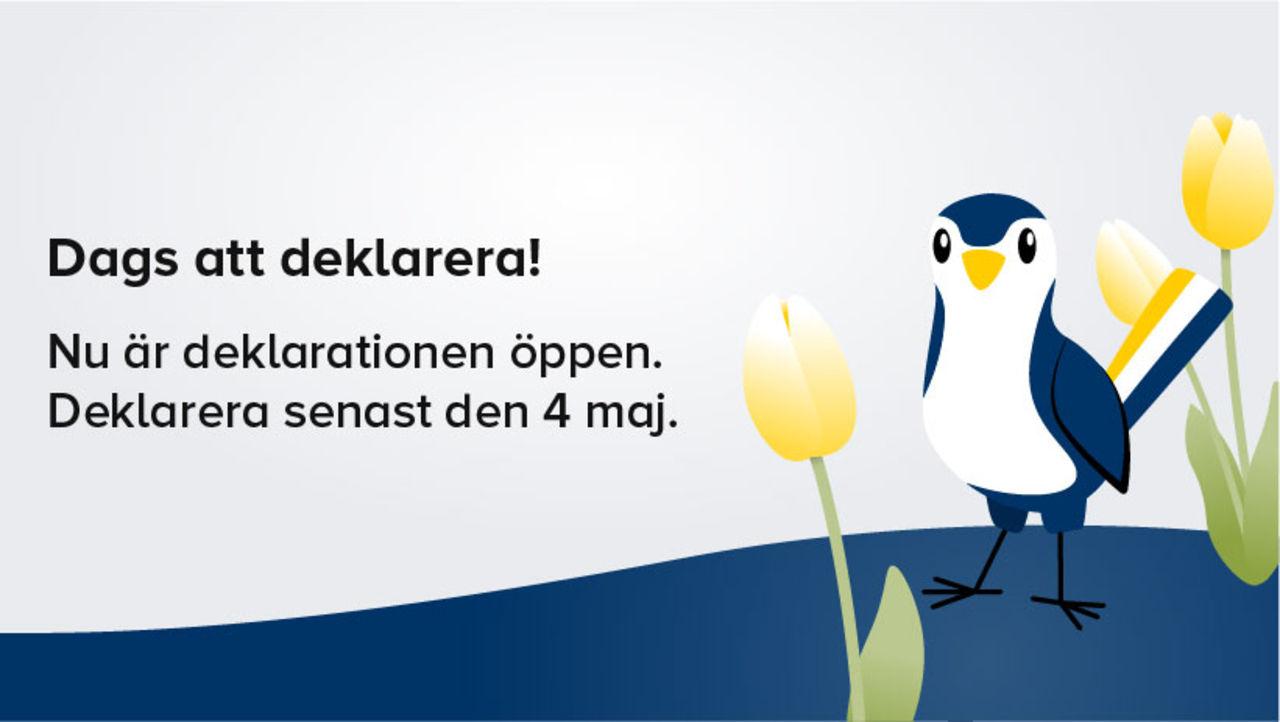 Idag öppnar deklarationen online