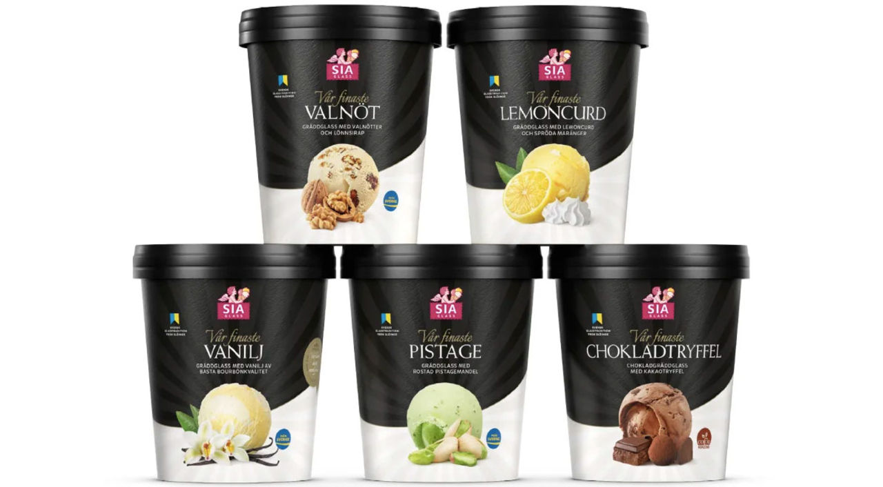 Sias premiumglass i ny förpackning