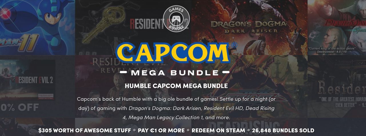 Fynda Capcom-spel i ny Humble Bundle