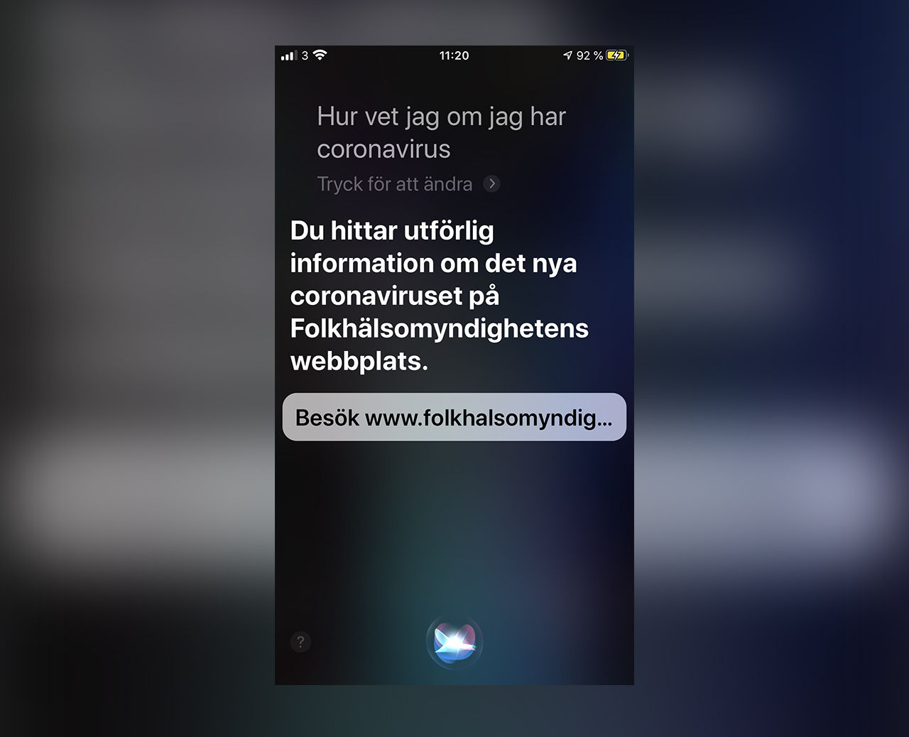 Smarta assistenter börjar svara på coronafrågor