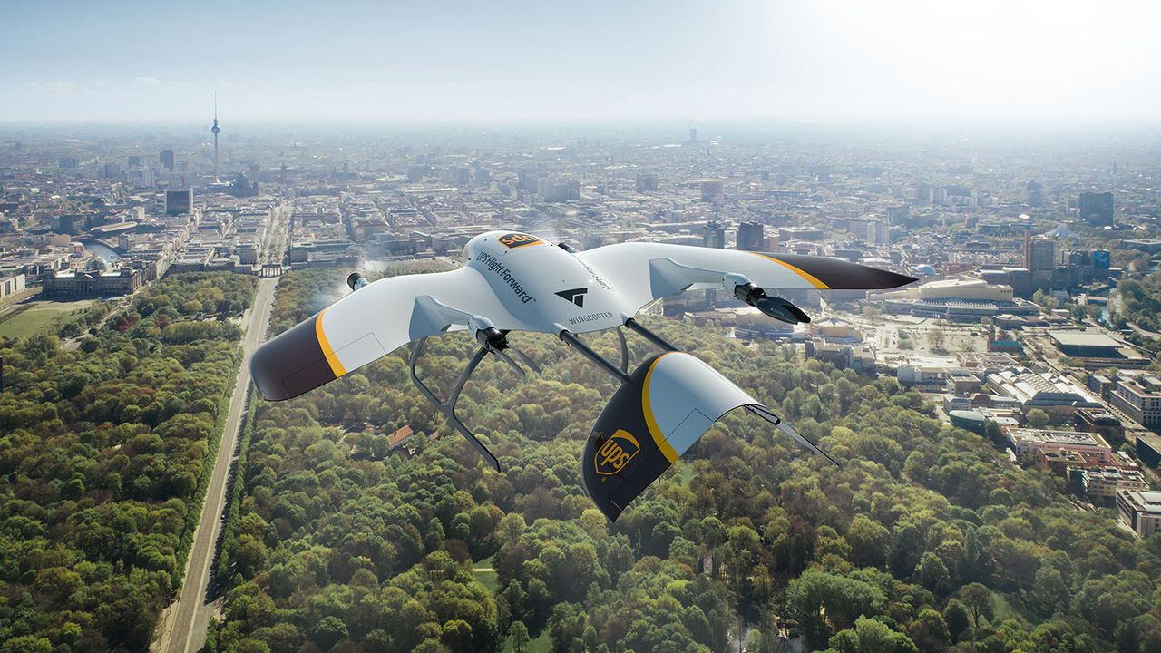 Wingcopter ska göra leveransdrönare till UPS