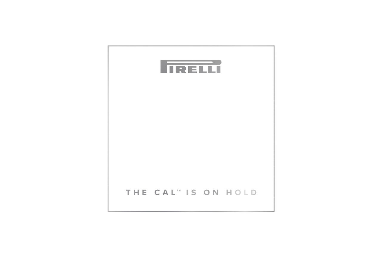 Pirelli stoppar produktionen av nästa års kalender