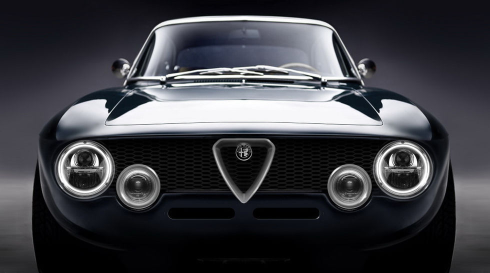 Klassisk Alfa Romeo Giulia med eldrift