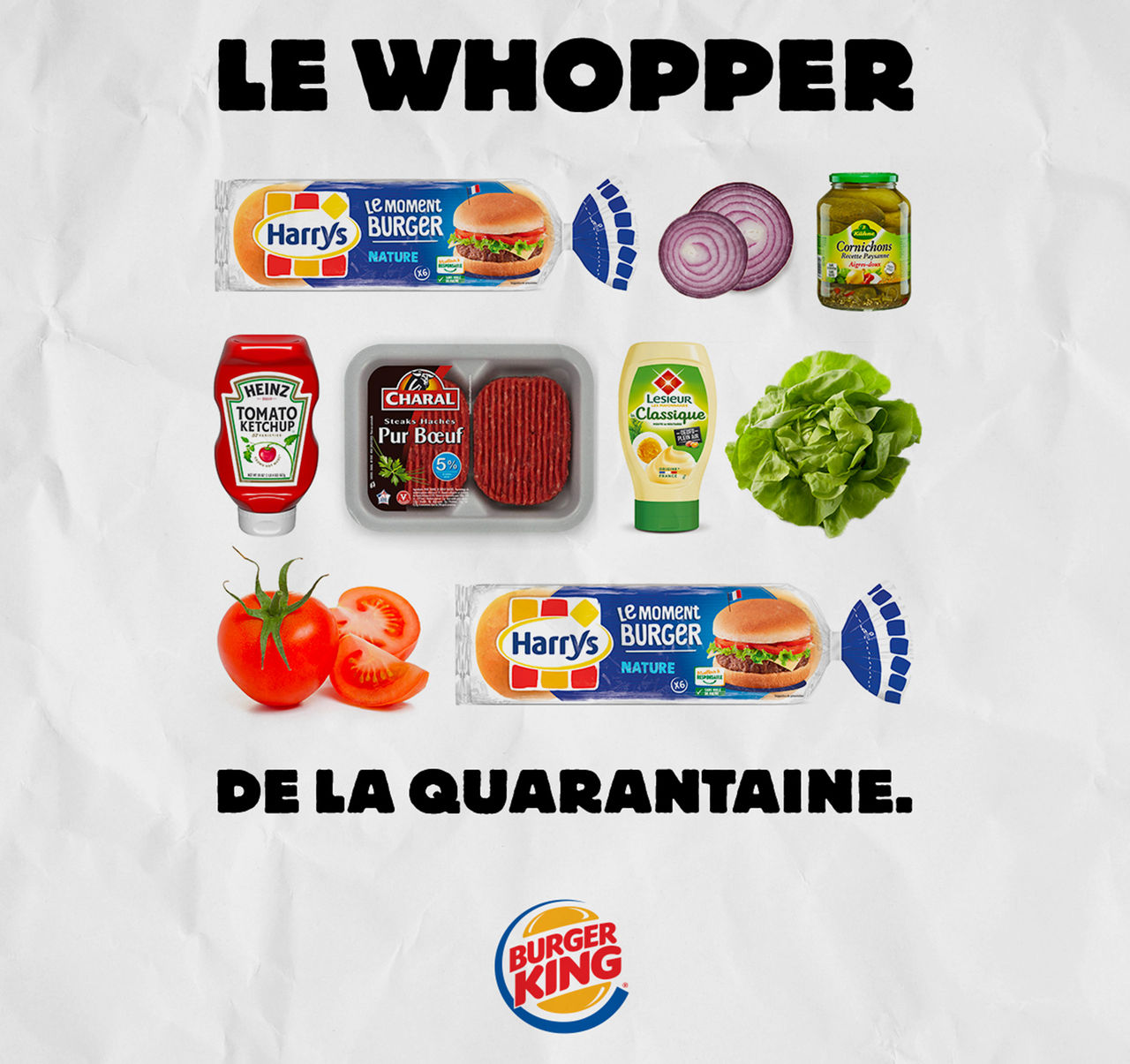 Burger King visar hur du gör karantän-burgare