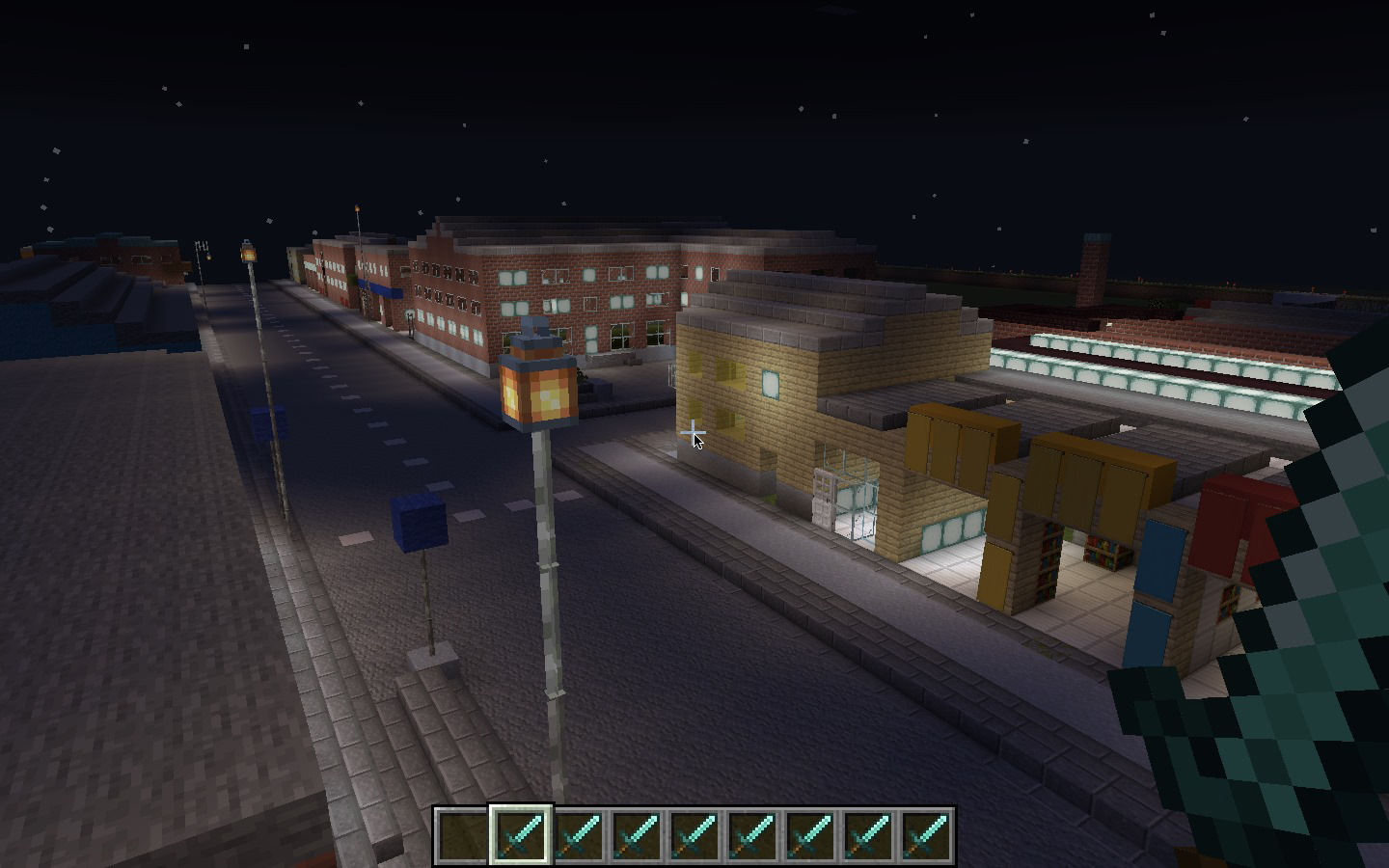 Del av Malmö flyttar in i Minecraft Norra Grängesbergsgatan blir lite mera kubformad