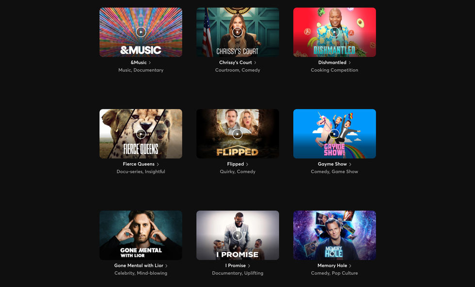 Nu är den hajpade streamingtjänsten Quibi lanserad