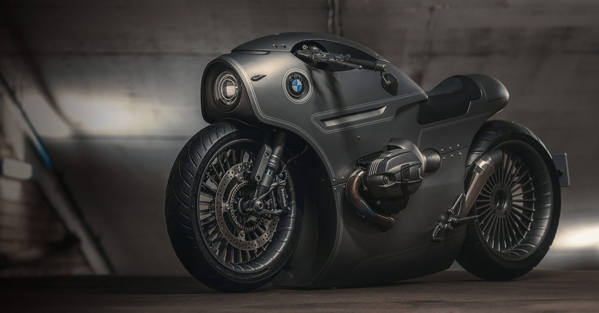 Zillers Garage har byggt en riktigt låg BMW R NineT