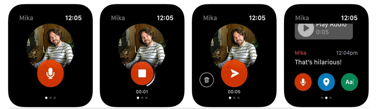 Facebook släpper chatt-app till Apple Watch