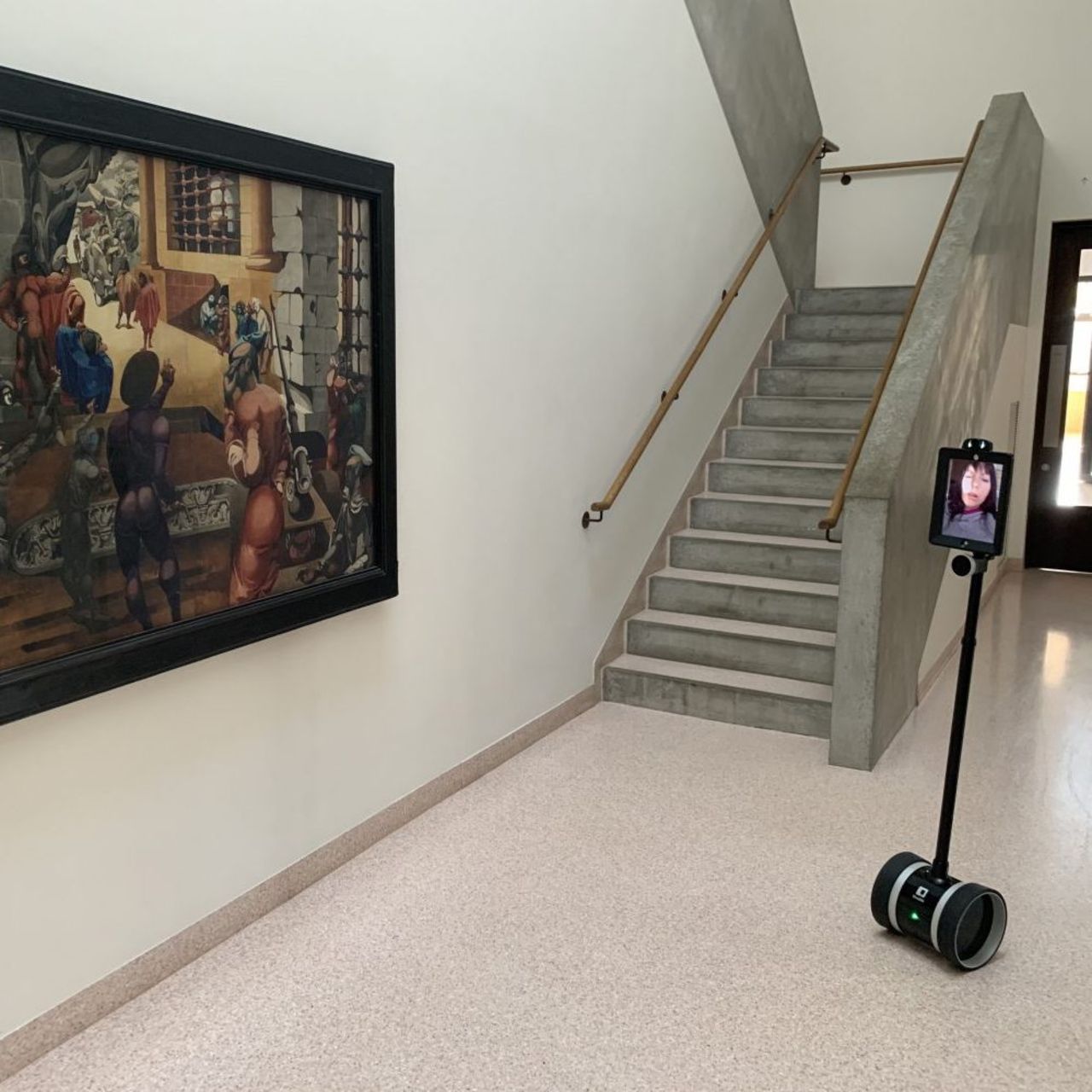 Dumma robotar har börjat besöka nedstängt museum