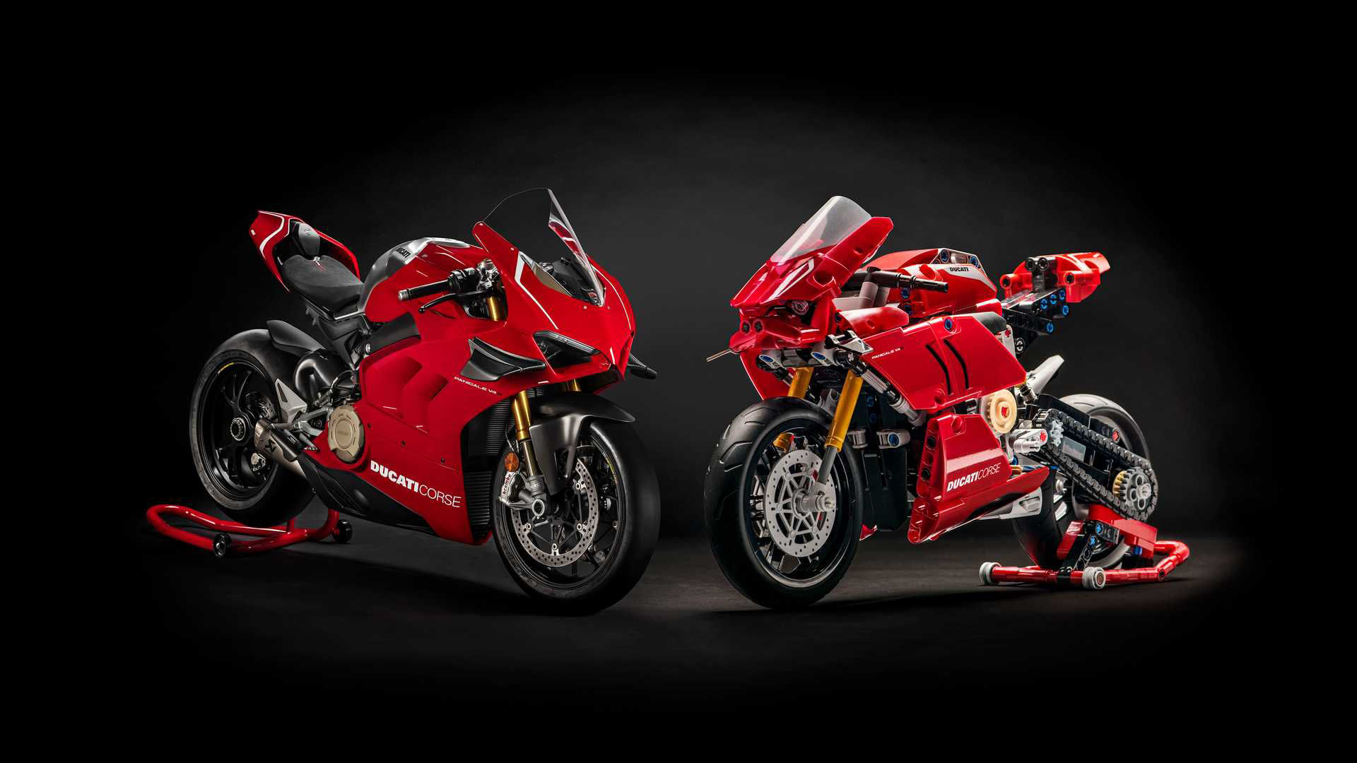 Ducati Panigale V4 R snart här som Lego Technic