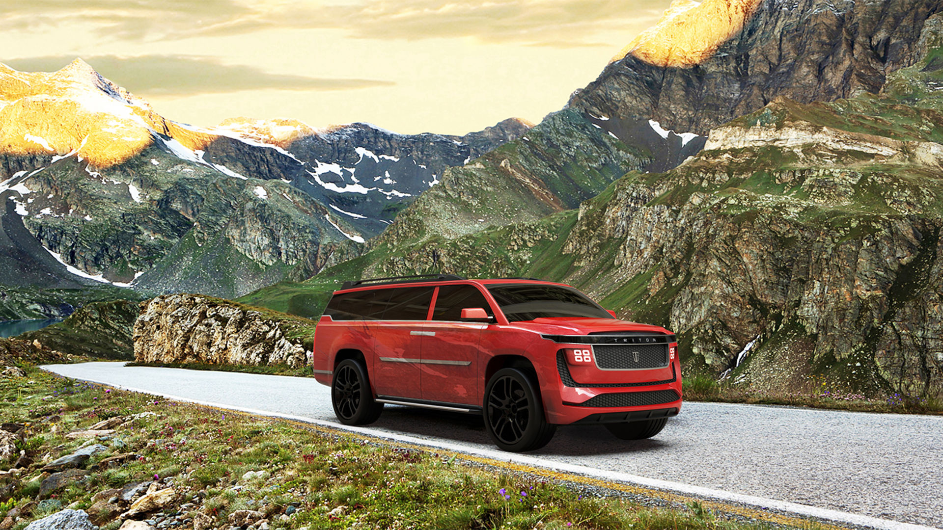 Triton Solars eldrivna SUV har 112 mils räckvidd