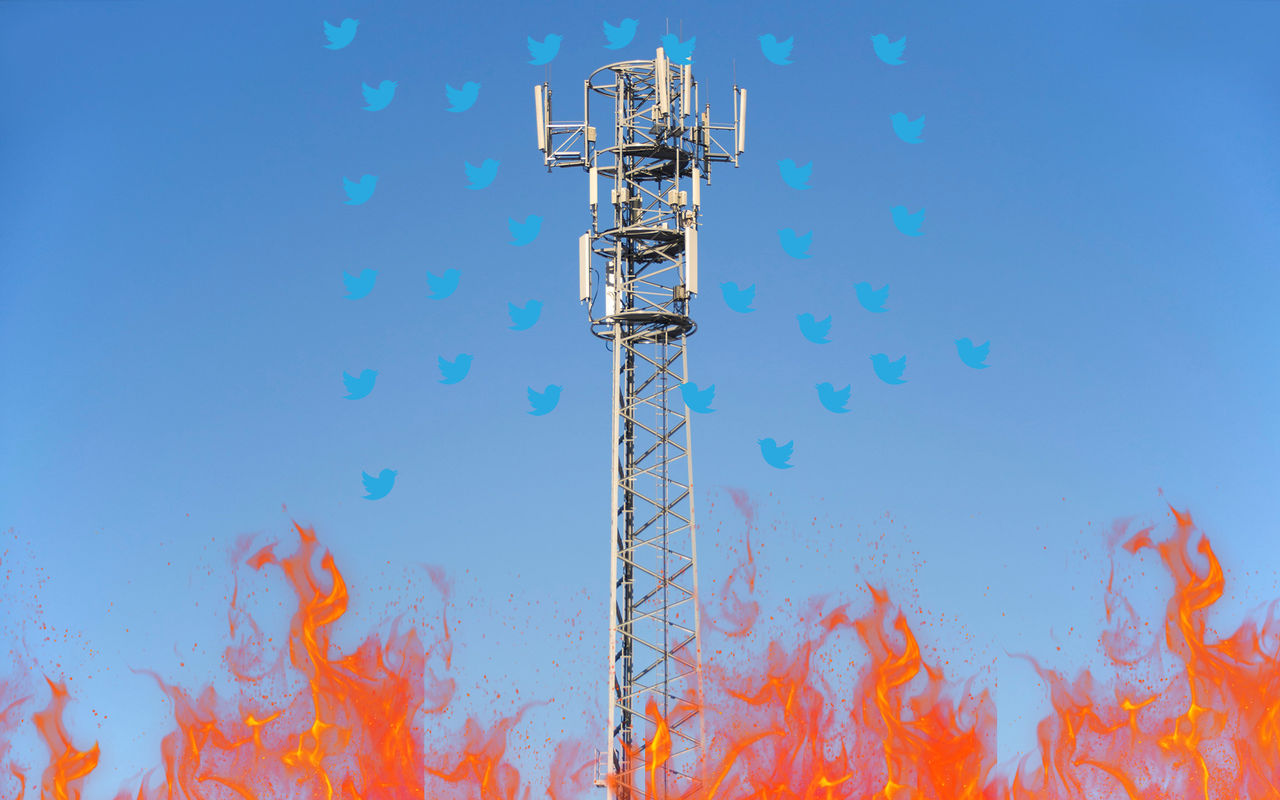Twitter inför restriktioner för 5G-konspirationer