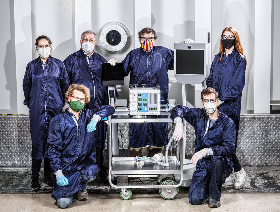 NASA designar respirator för Covid-19-patienter