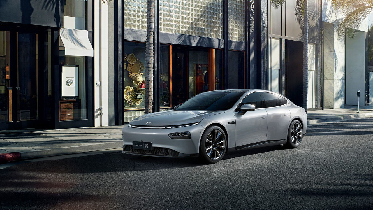 Eldrivna Xpeng P7 lanseras i Kina