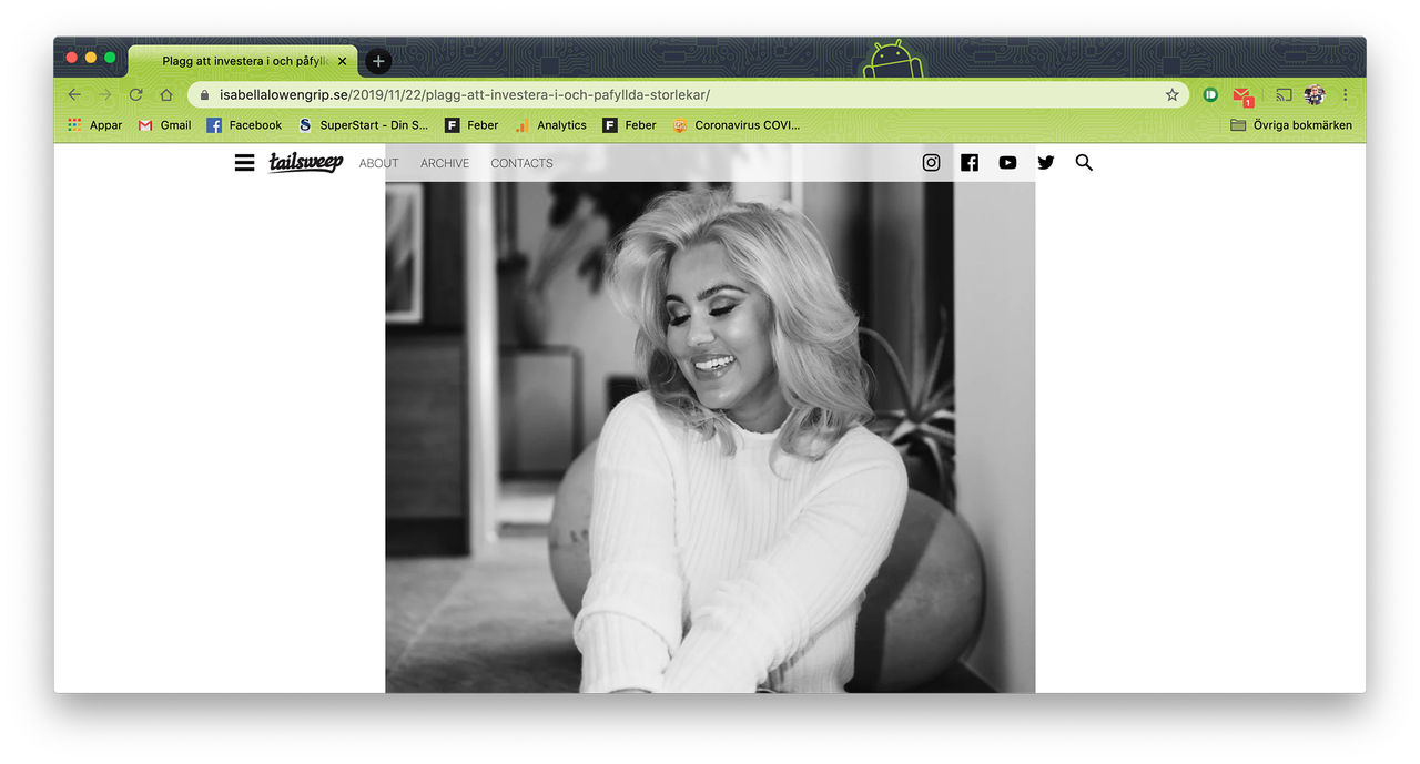 Isabella Löwengrip fälld för vilseledande reklam