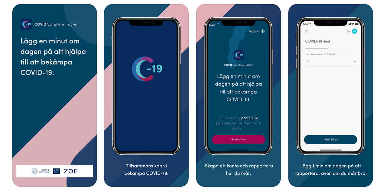 Lunds Universitet släpper corona-app